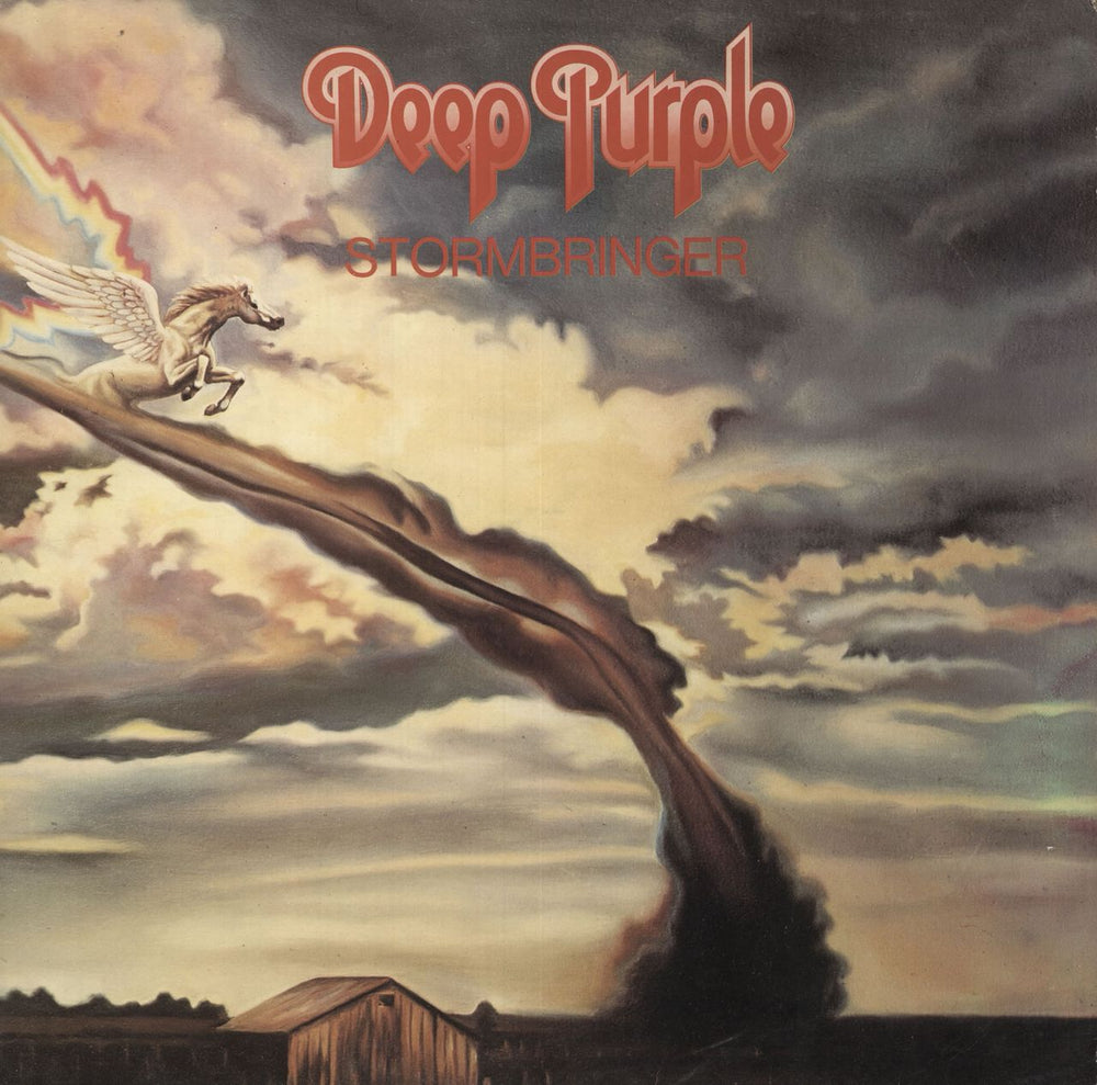 Deep Purple Stormbringer - 1st - VG UK vinyl LP album (LP record) TPS3508