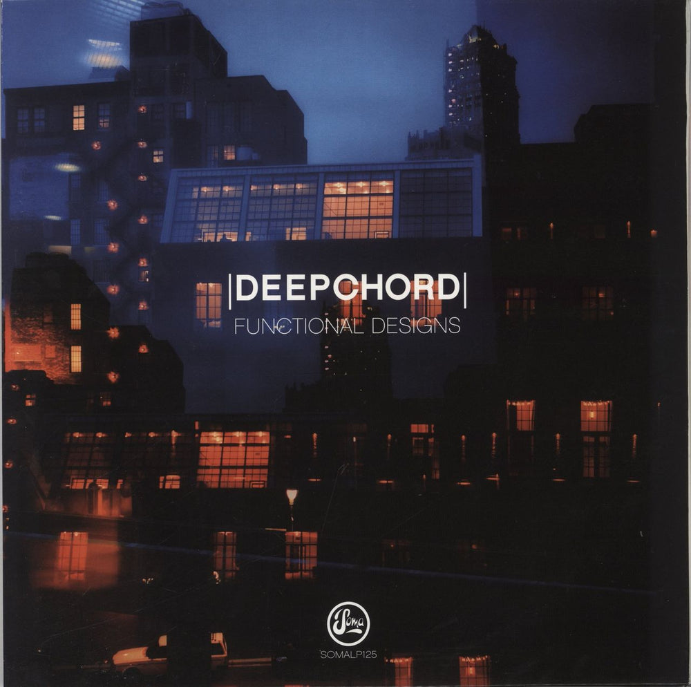 Deepchord Functional Designs UK 2-LP vinyl record set (Double LP Album) SOMALP125