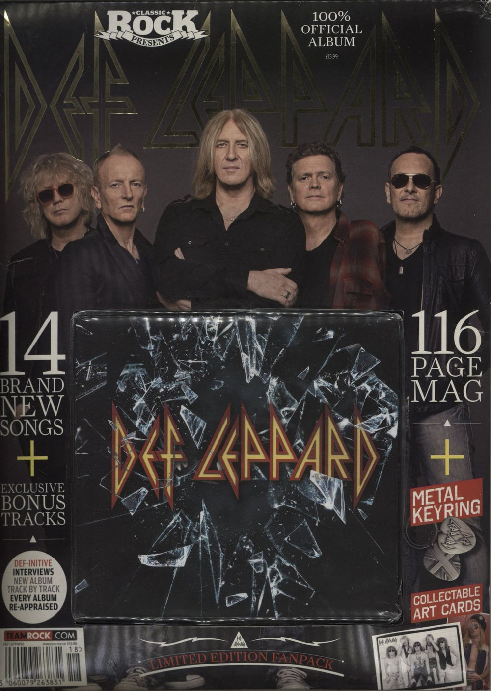Def Leppard Classic Rock Presents Def Leppard UK CD album (CDLP) FANPACK
