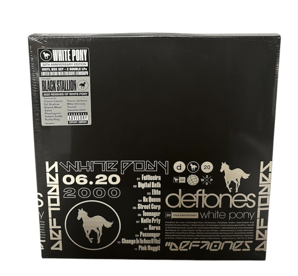 Deftones White Pony - 20th Anniversary + Lithograph - Sealed UK Vinyl Box Set 093624893073