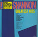 Del Shannon Greatest Hits Belgian vinyl LP album (LP record)