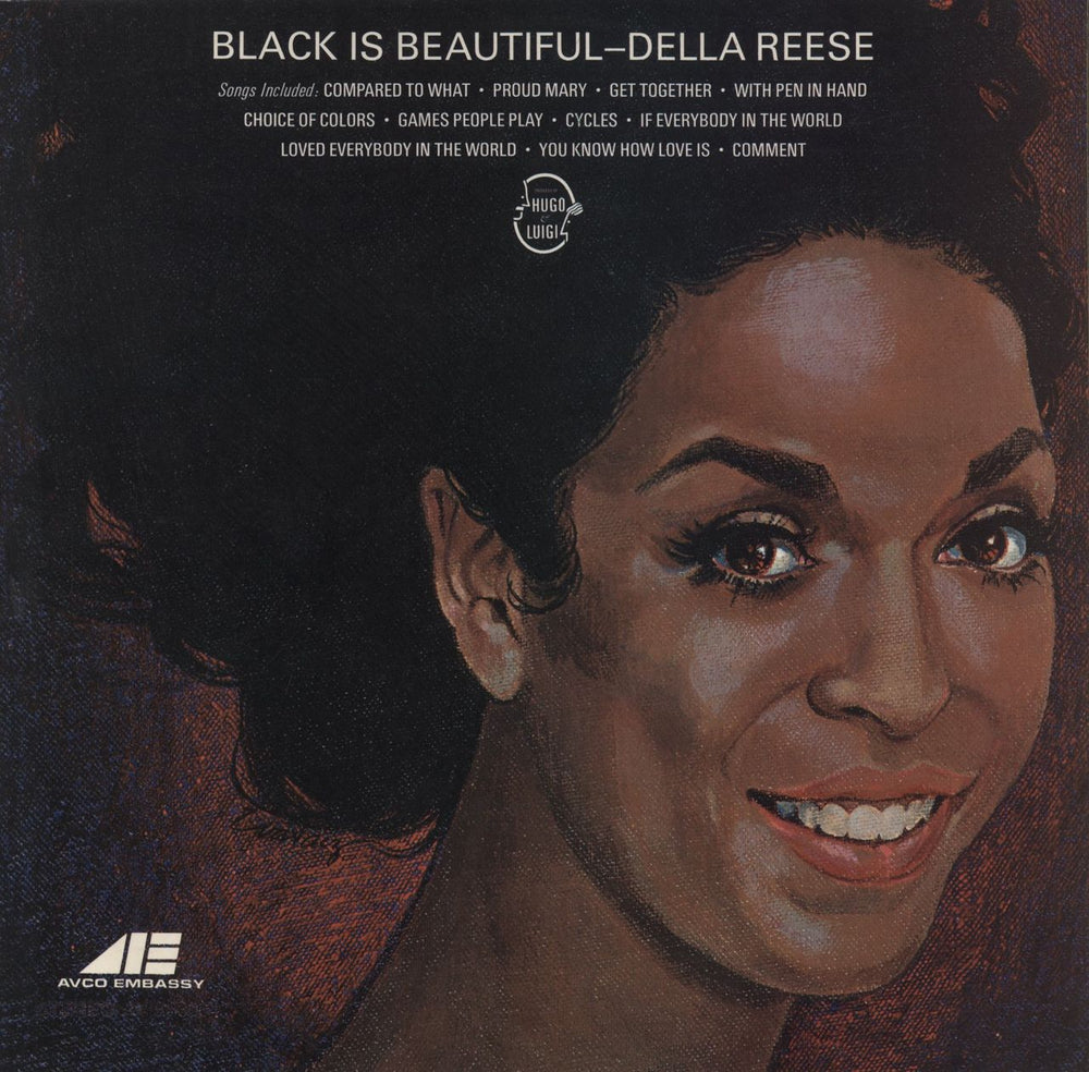 Della Reese Black Is Beautiful UK vinyl LP album (LP record) 6466004
