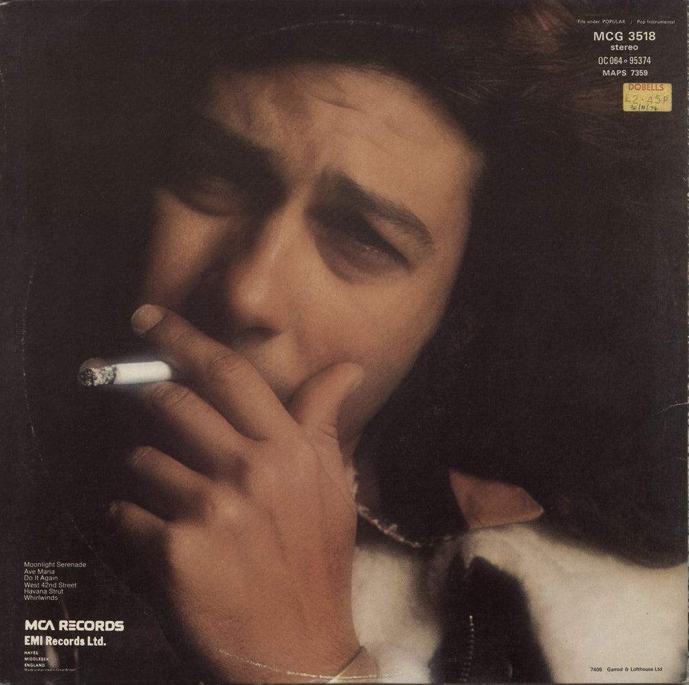 Deodato Whirlwinds UK vinyl LP album (LP record)