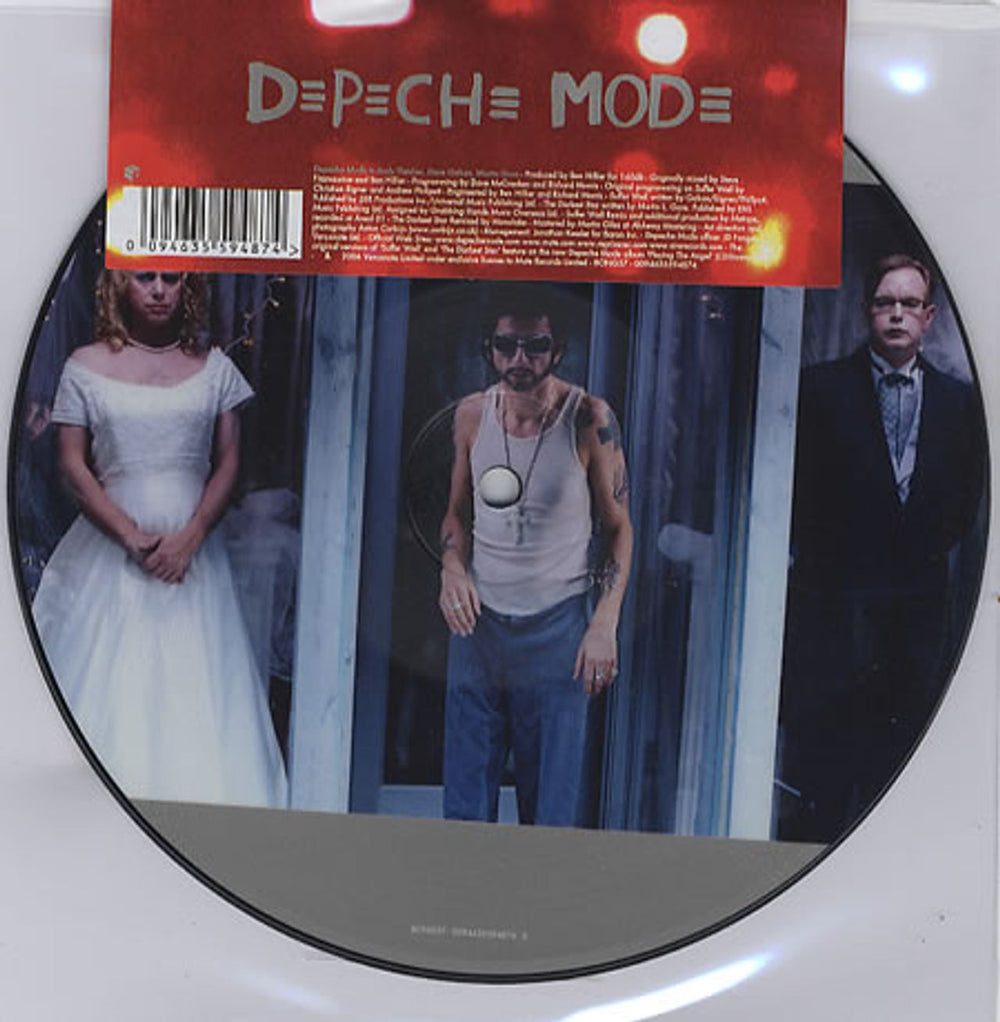 Depeche Mode Suffer Well - Sealed UK 7" vinyl picture disc (7 inch picture disc single) BONG37