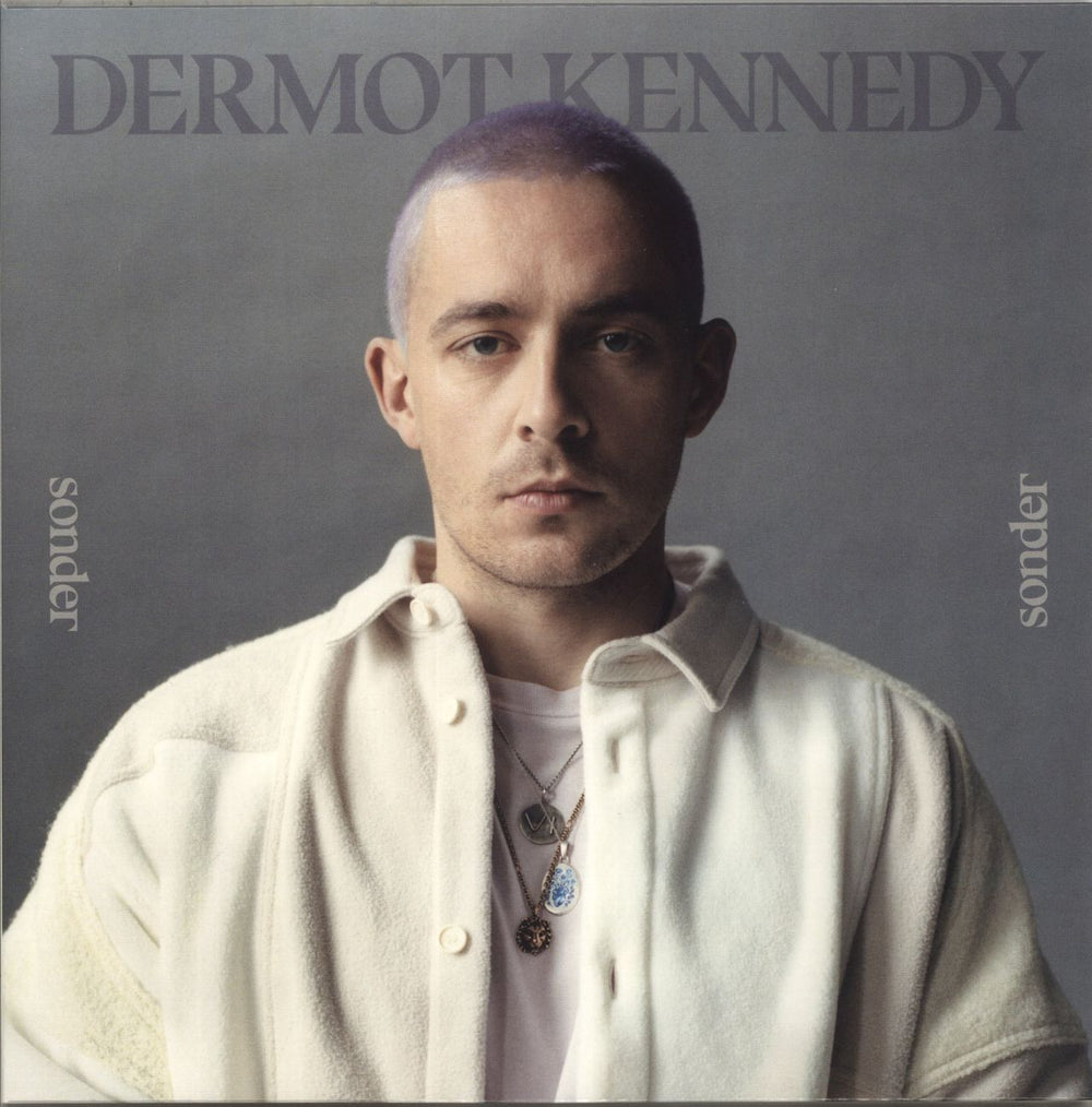 Dermot Kennedy Sonder - Clear With Black & Purple Splatter Vinyl UK vinyl LP album (LP record) 5077649