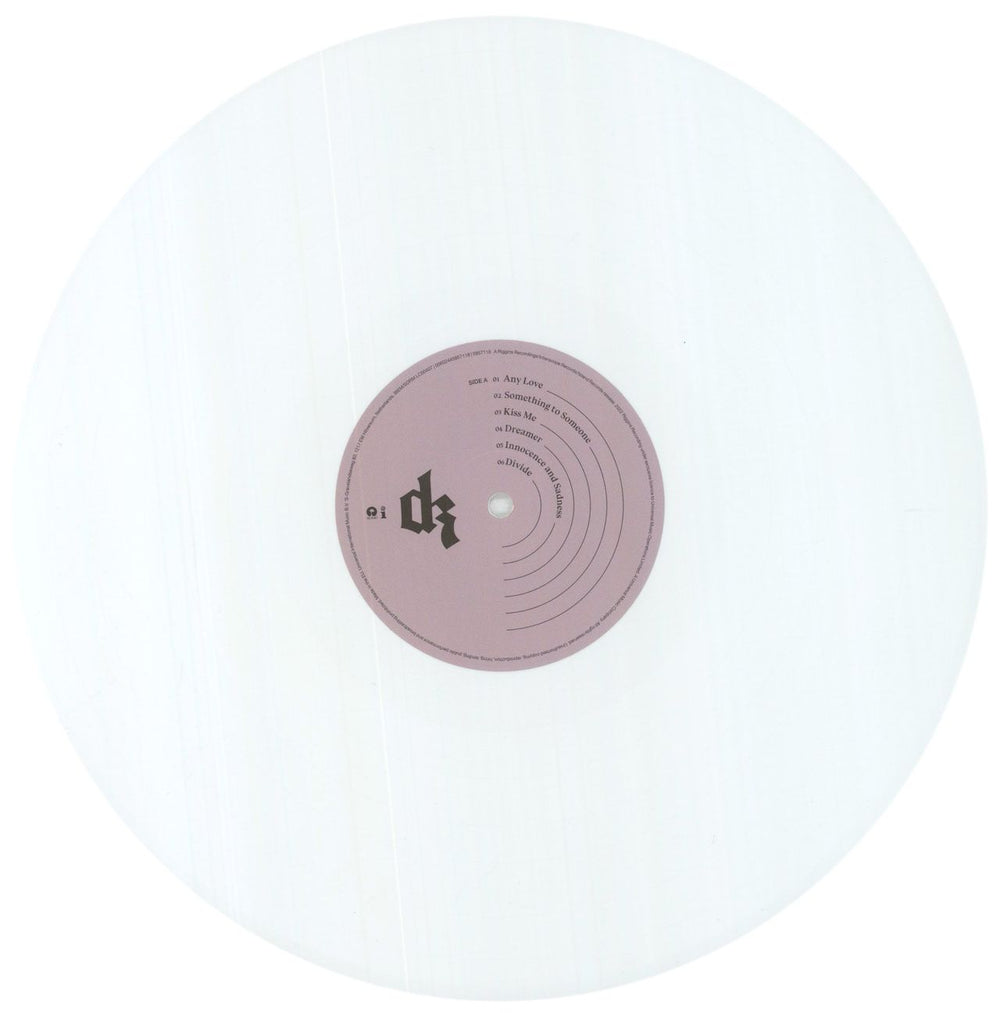 Dermot Kennedy Sonder - White Vinyl UK vinyl LP album (LP record) 024LPSO851217