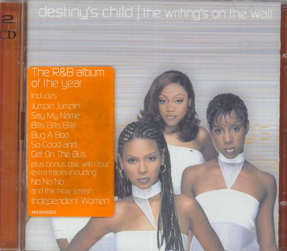 Destiny's Child The Writing's On The Wall UK 2 CD album set (Double CD) 4943945