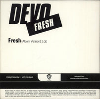 Devo Fresh US Promo CD single (CD5 / 5")