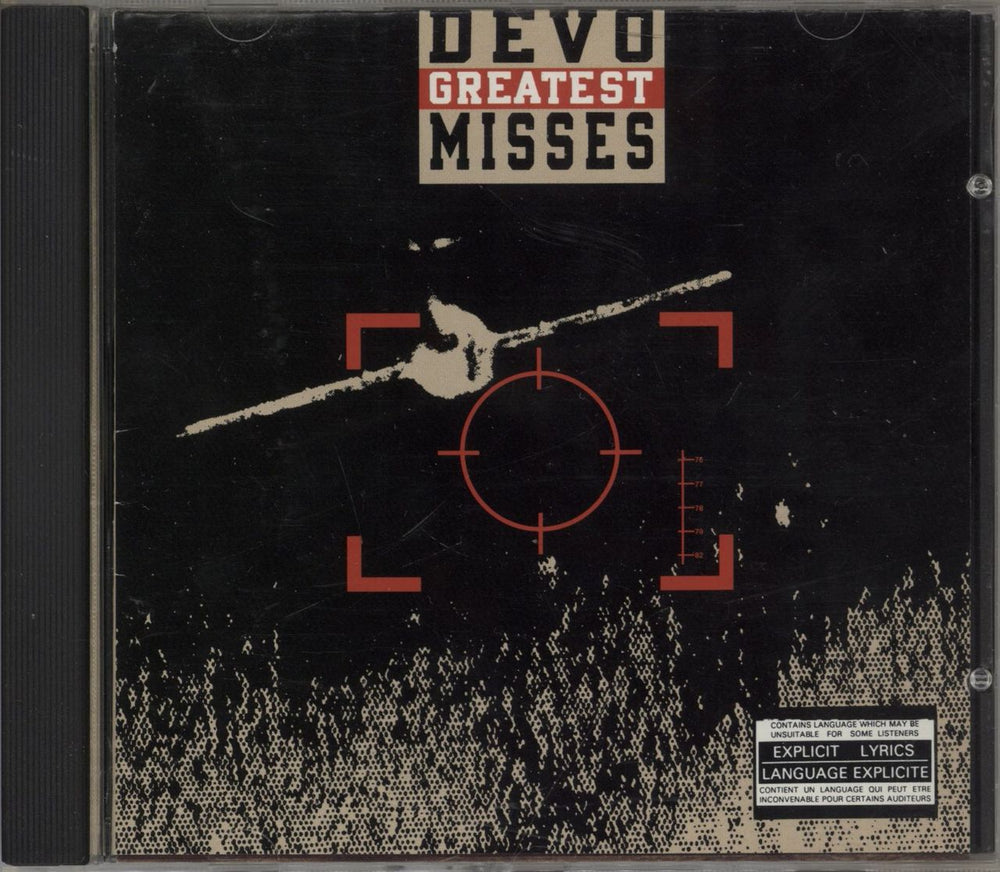 Devo Greatest Misses Canadian CD album (CDLP) 926450-2