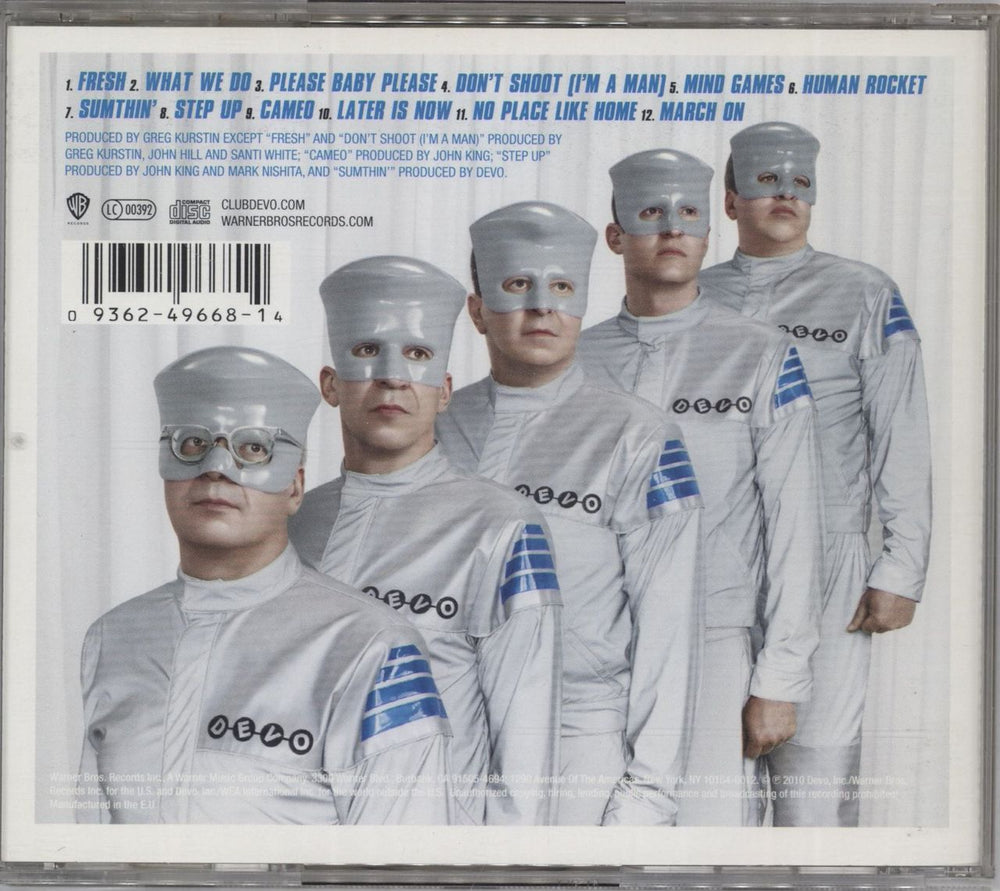 Devo Something For Everybody UK CD album (CDLP) 093624966814