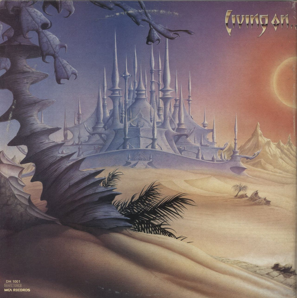 Diamond Head Borrowed Time - EX UK vinyl LP album (LP record) DIHLPBO654107