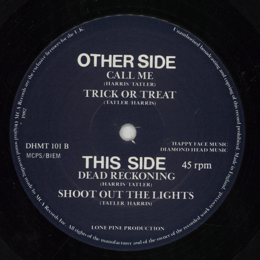 Diamond Head Four Cuts + Insert UK 12" vinyl single (12 inch record / Maxi-single) DIH12FO529787