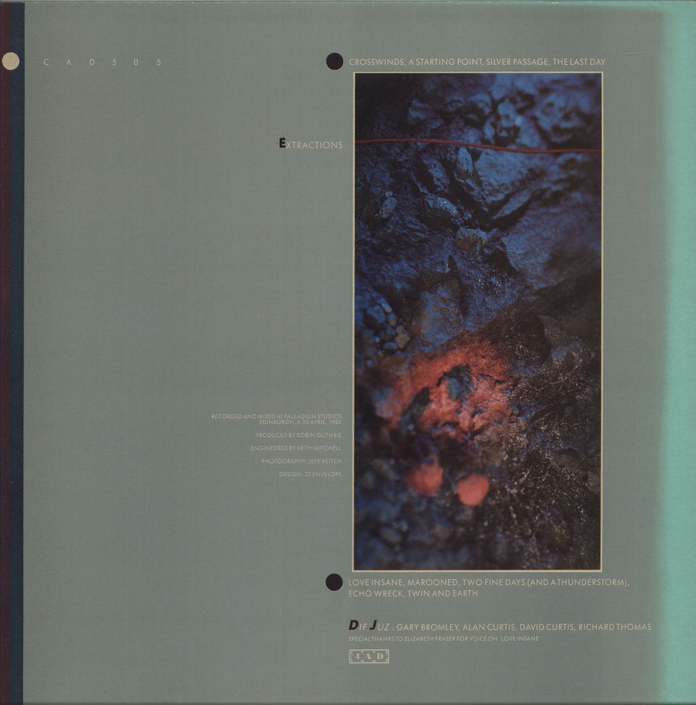 Dif Juz Extractions - VG UK vinyl LP album (LP record)