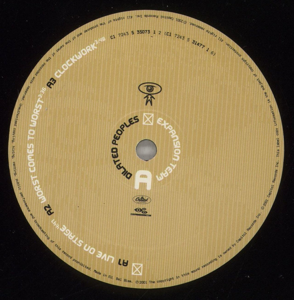 Dilated Peoples Expansion Team European 3-LP vinyl record set (Triple LP Album) ILA3LEX312042