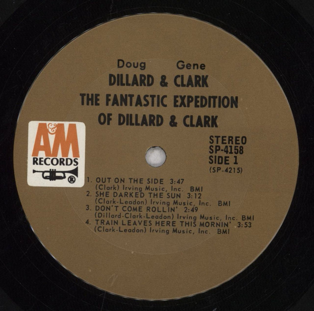 Dillard & Clark The Fantastic Expedition Of Dillard & Clark US vinyl LP album (LP record) D+CLPTH793702