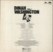 Dinah Washington Dinah Washington Vol. 1 UK vinyl LP album (LP record)