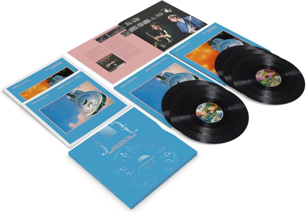 Dire Straits Brothers In Arms - 40th Anniversary Edition Deluxe 5-LP Box Set + Art Prints UK Vinyl Box Set 602475650409