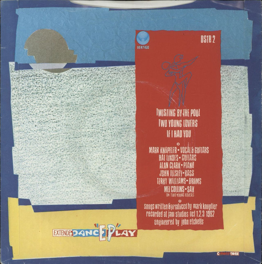 Dire Straits Dance Play EP - P/S - Inj UK 7" vinyl single (7 inch record / 45)