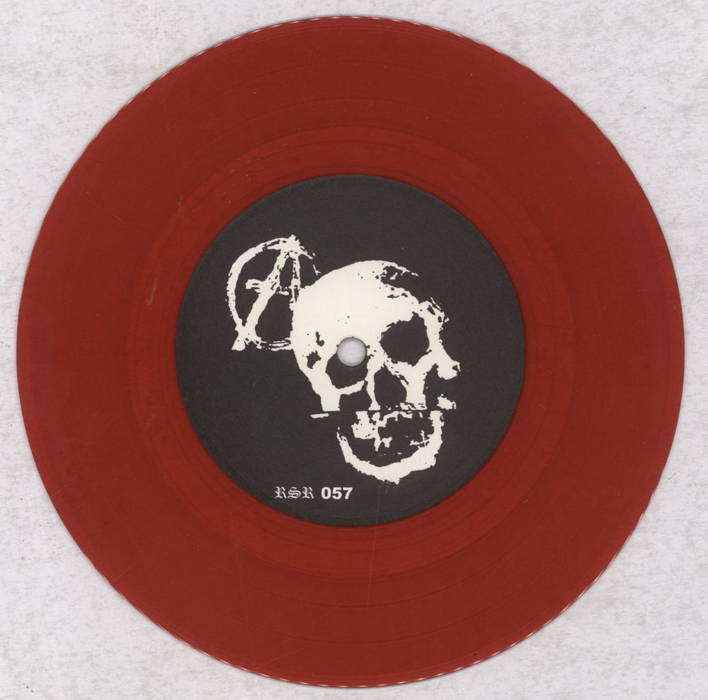 Disclose Apocalypse Of Death - Red Vinyl German 7" vinyl single (7 inch record / 45) 68S07AP835579