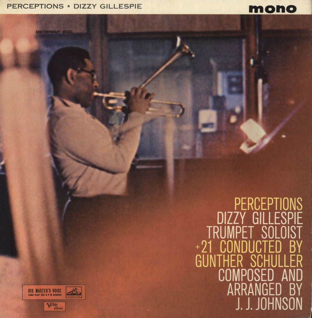 Dizzy Gillespie Perceptions UK vinyl LP album (LP record) CLP1536