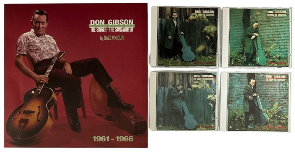 Don Gibson Right Or Wrong German CD Album Box Set DGIDXRI871716