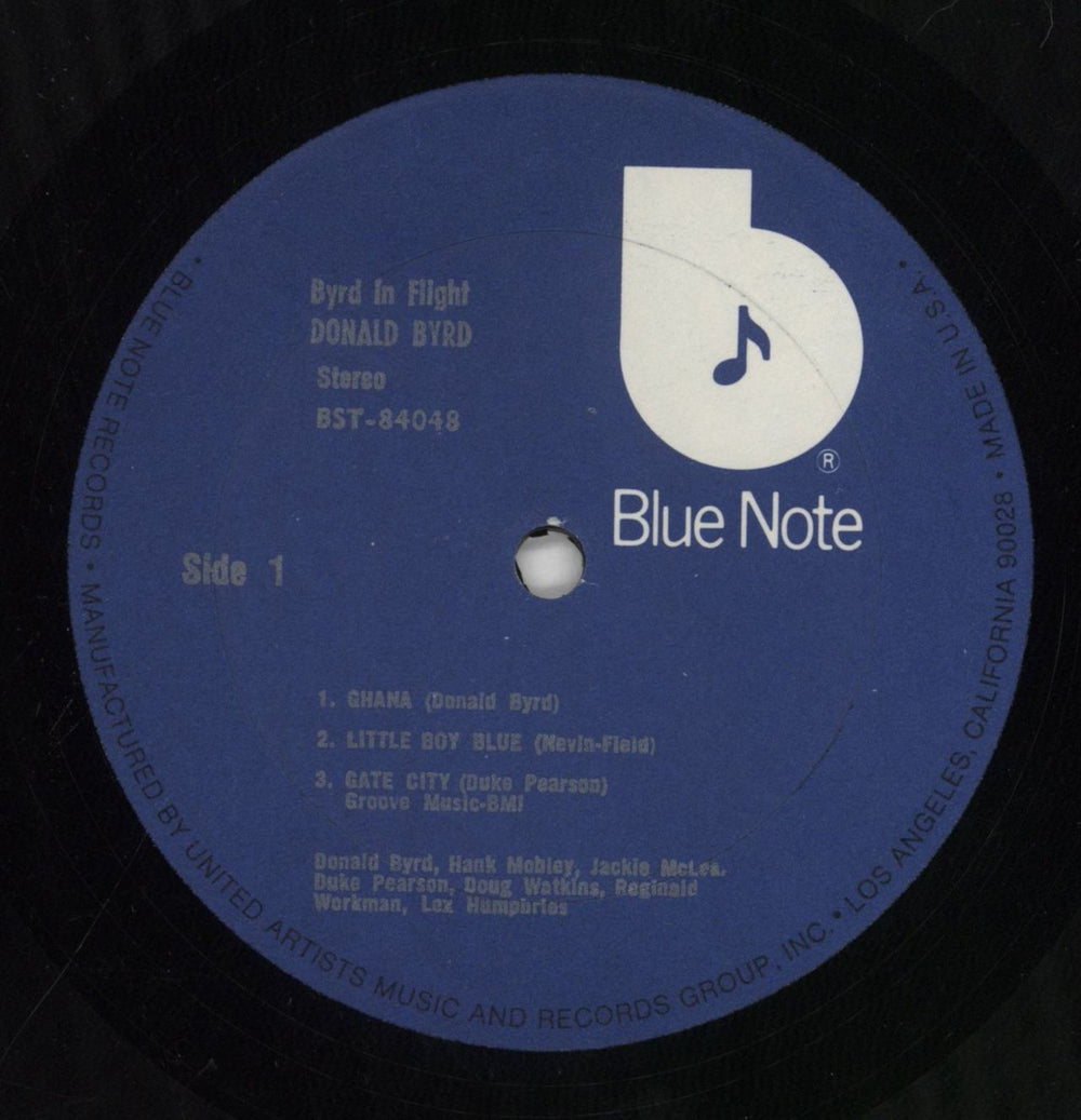 Donald Byrd Byrd In Flight - 'b' Label US vinyl LP album (LP record) DOBLPBY532940