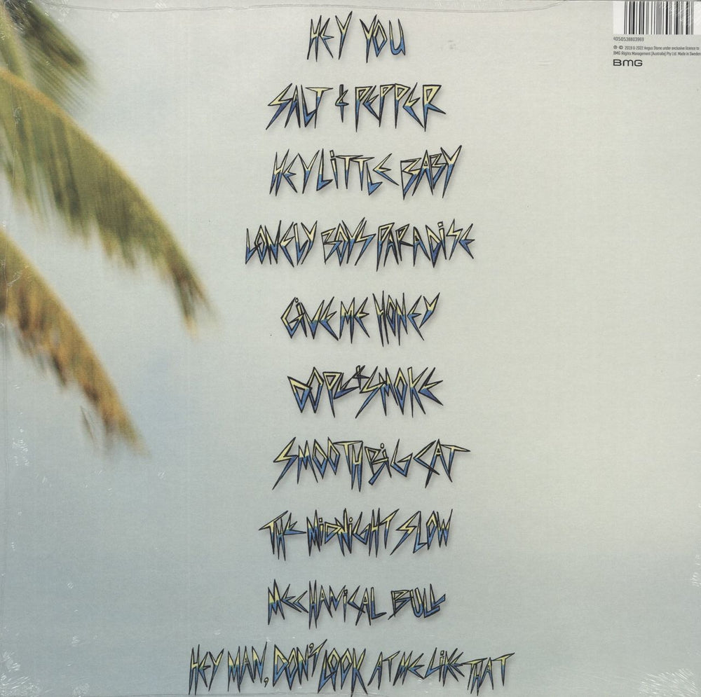 Dope Lemon Smooth Big Cat - Blue Turquoise Vinyl - Sealed US vinyl LP album (LP record) 4050538803969