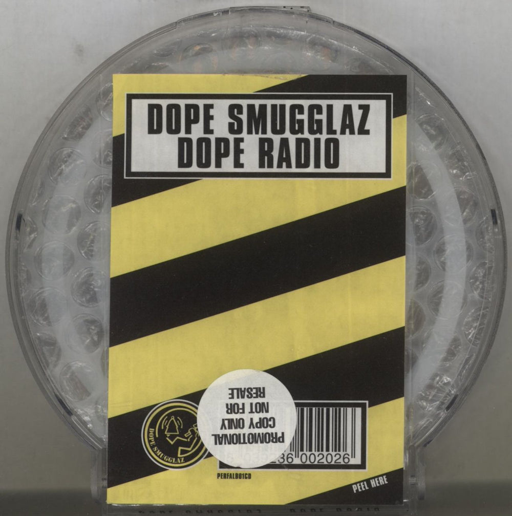 Dope Smugglaz Allstars Dope Radio UK CD album (CDLP) PERFALB01CD