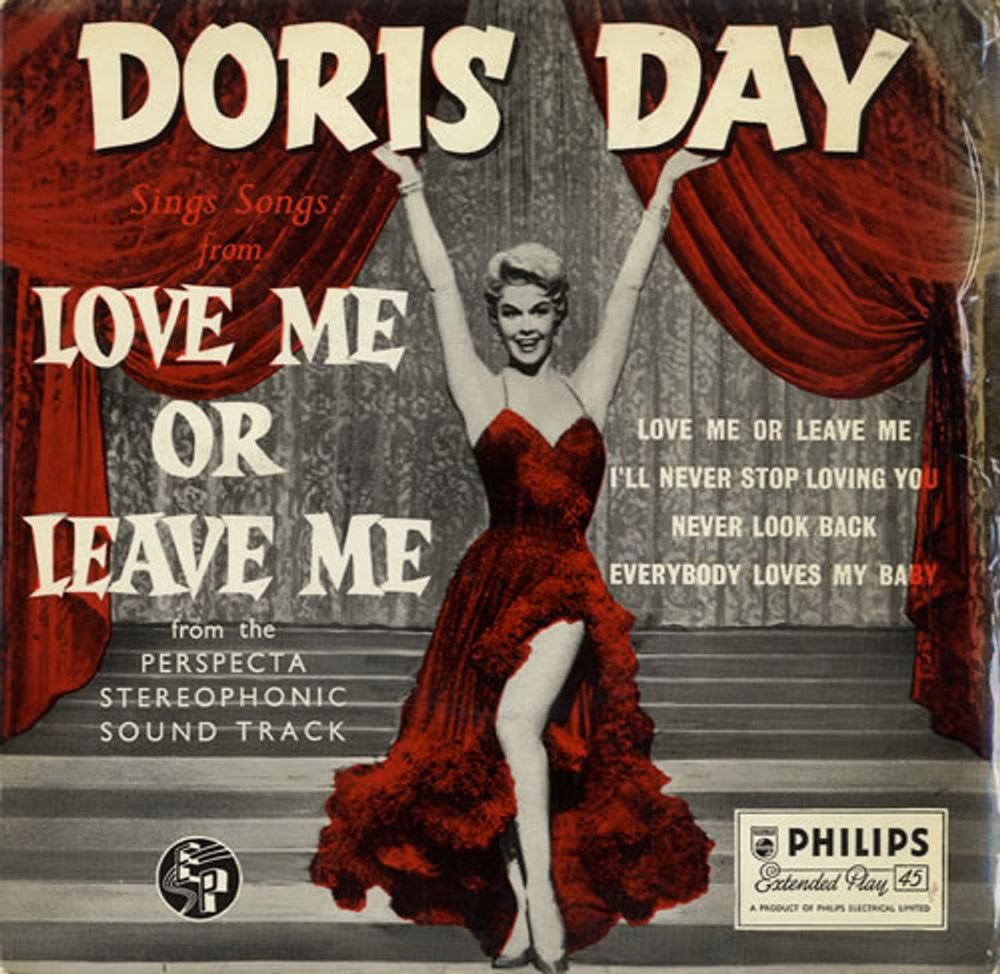 Doris Day Love Me Or Leave Me EP UK 7" vinyl single (7 inch record / 45) BBE12011