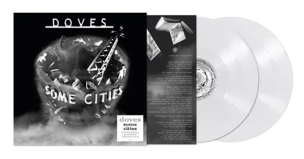 Doves Some Cities - White Vinyl - Numbered Edition - Sealed UK 2-LP vinyl record set (Double LP Album) VOS2LSO722493