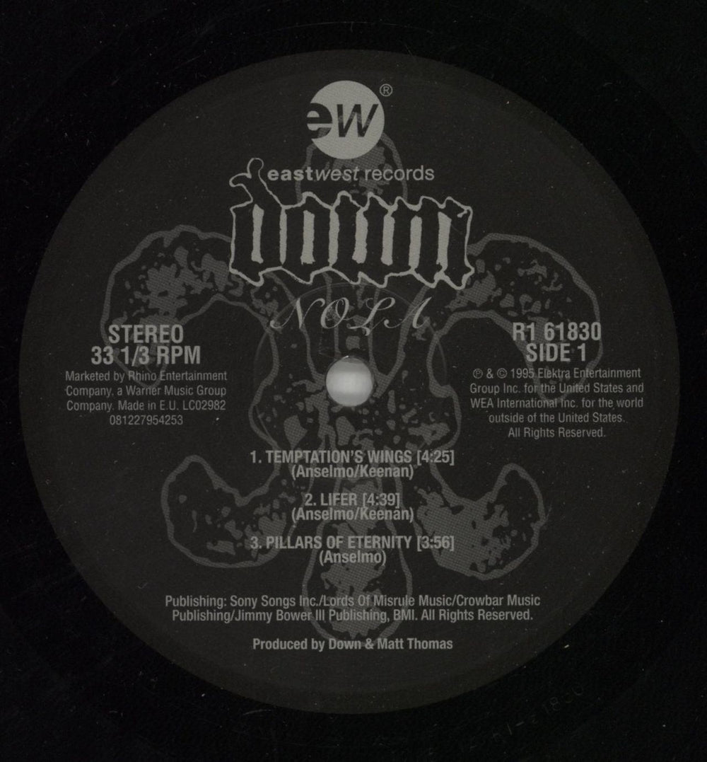 Down NOLA - 180 Gram Vinyl UK 2-LP vinyl record set (Double LP Album) D032LNO866342