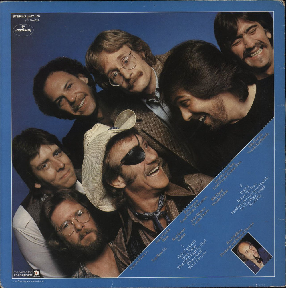 Dr Hook Rising + Inner UK vinyl LP album (LP record)