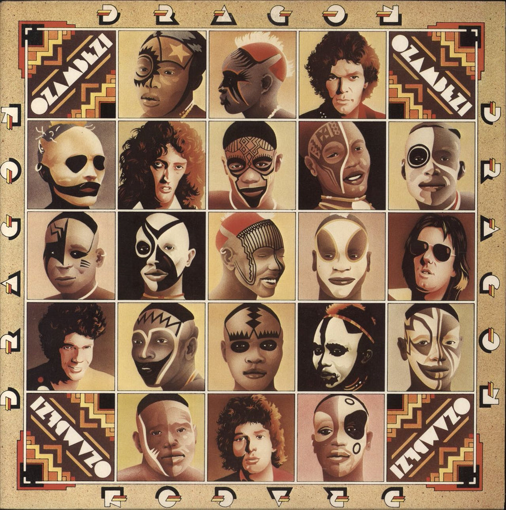 Dragon O Zambezi Australian vinyl LP album (LP record) PR33010