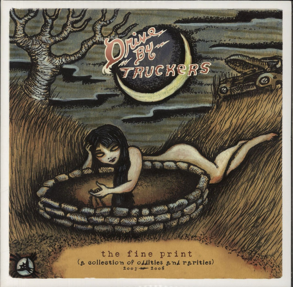 Drive-By Truckers The Fine Print (a collection of oddities and rarities-2003-2008) US 2-LP vinyl record set (Double LP Album) NW5023