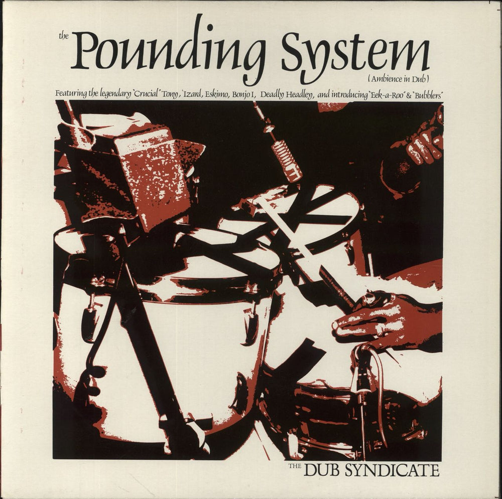 Dub Syndicate Pounding System [Ambience In Dub] UK vinyl LP album (LP record) ON-ULP18