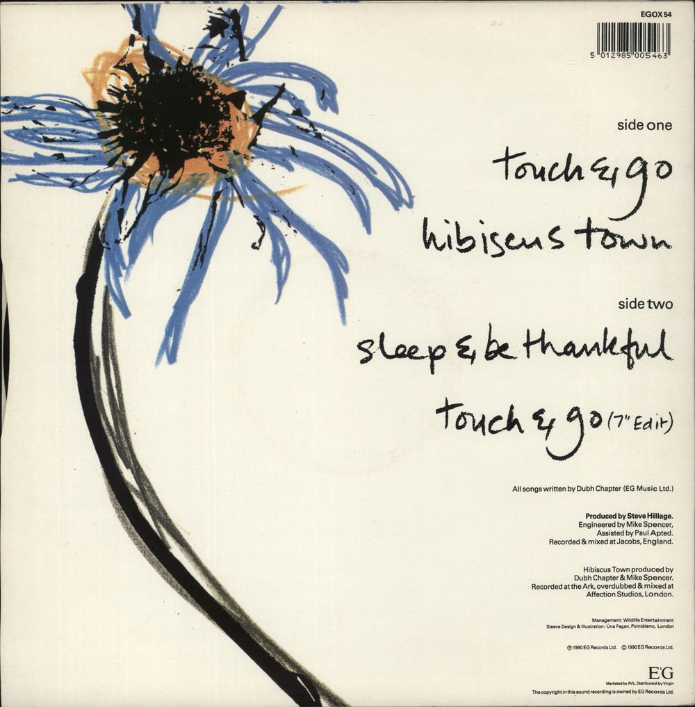 Dubh Chapter Touch & Go UK 12" vinyl single (12 inch record / Maxi-single) 5012985005463