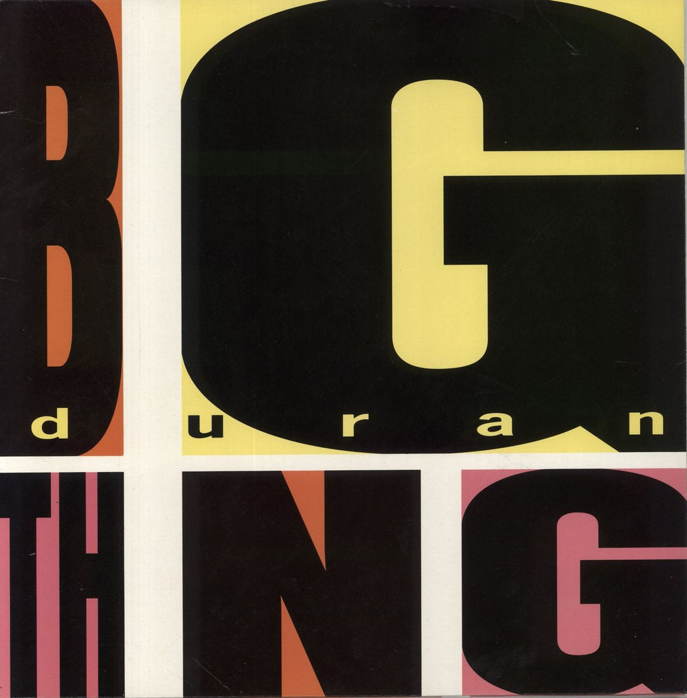 Duran Duran Big Thing UK vinyl LP album (LP record) DDB33