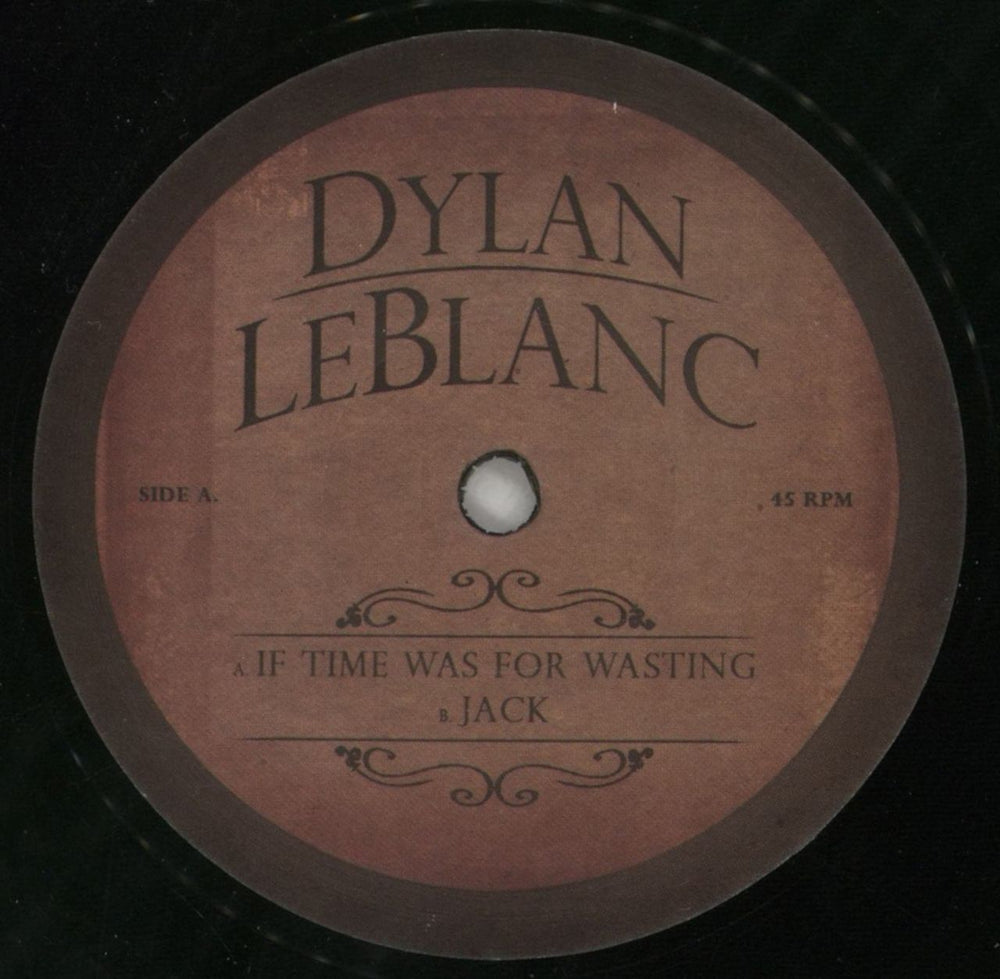 Dylan LeBlanc It Time Was For Wasting UK 7" vinyl single (7 inch record / 45) D1L07IT508897