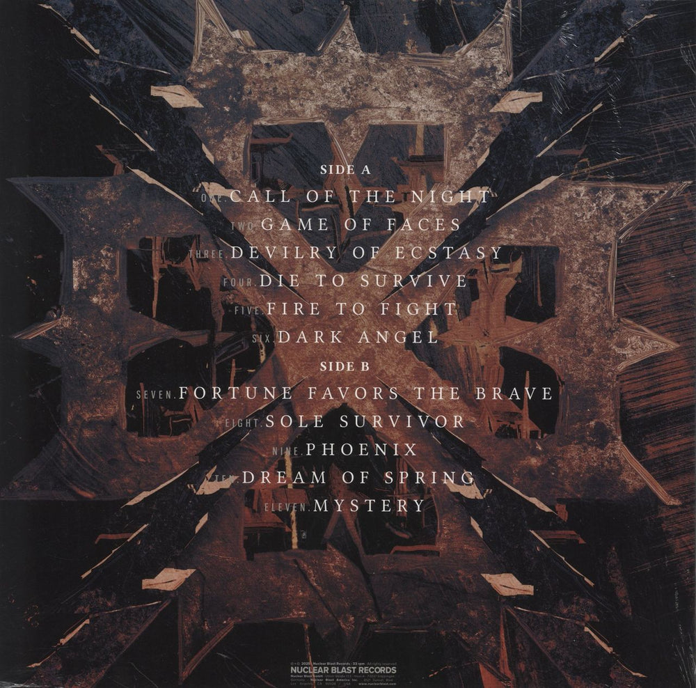 Dynazty Game Of Faces - Red Vinyl - Sealed US vinyl LP album (LP record) 4065629738211