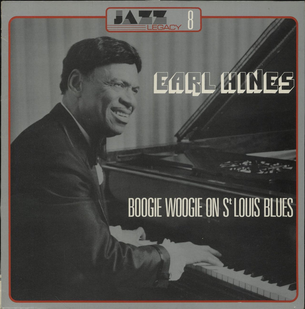 Earl Hines Boogie Woogie On St. Louis Blues French vinyl LP album (LP record) JLA.58