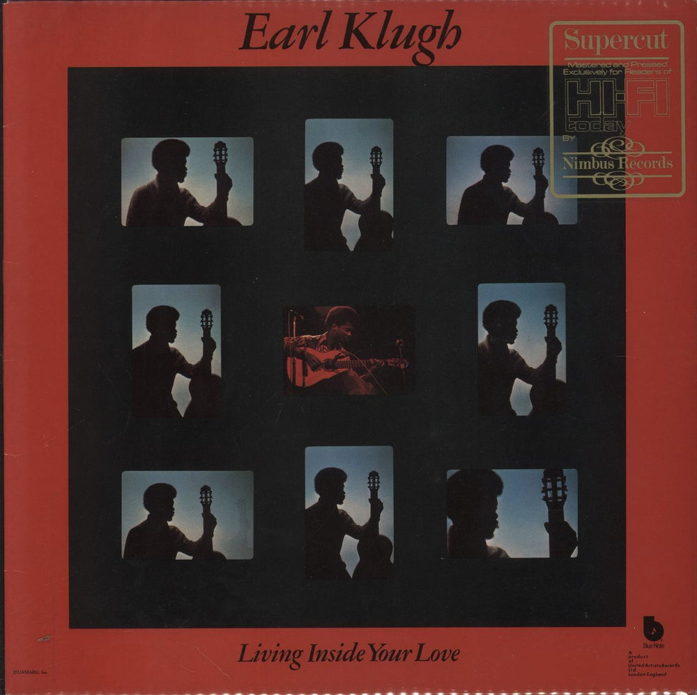 Earl Klugh Living Inside Your Love - Nimbus Supercut - EX UK vinyl LP album (LP record) UAG20009