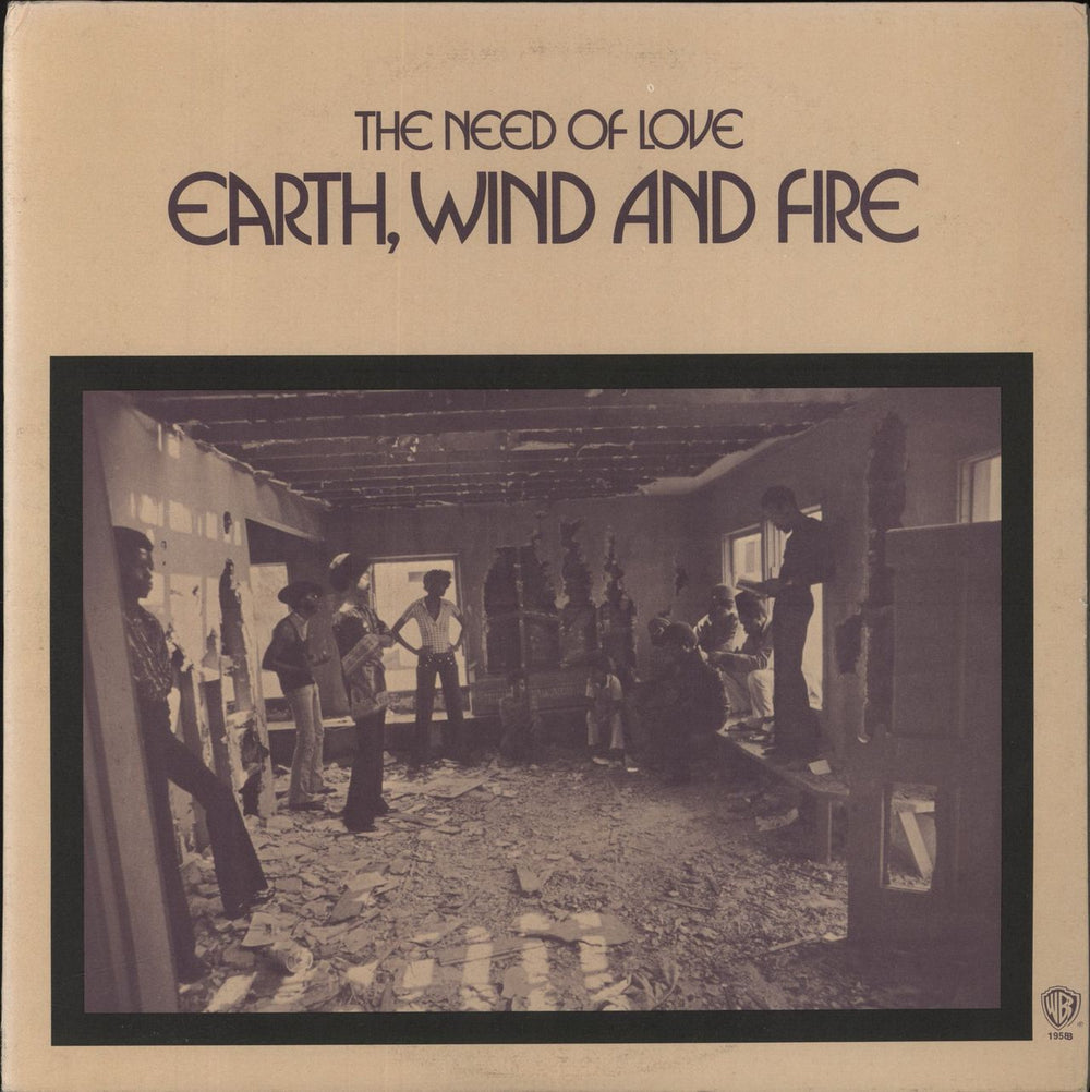 Earth Wind & Fire The Need Of Love US vinyl LP album (LP record) WS1958