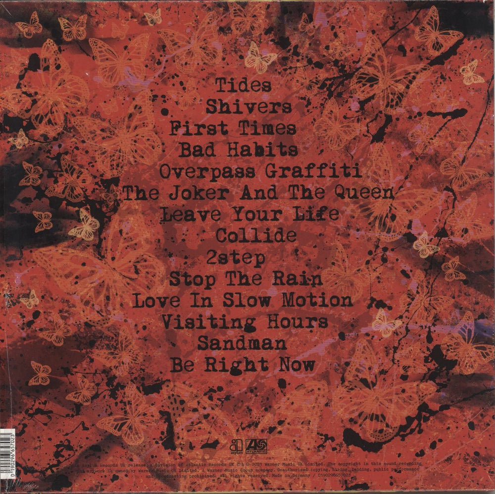 Ed Sheeran = [Equals] - Marbled UK vinyl LP album (LP record) 190296657023