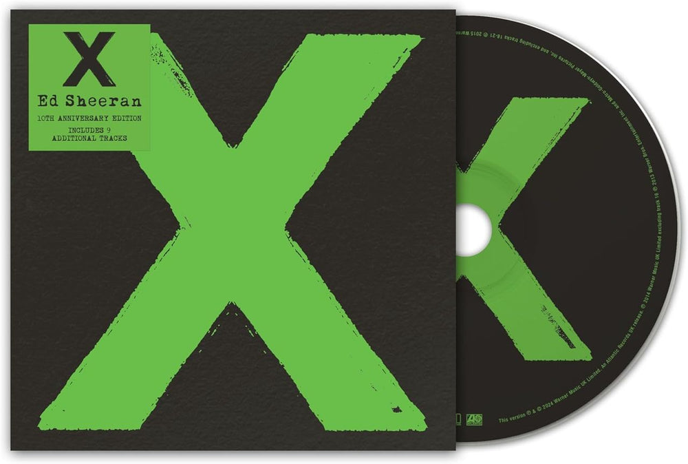 Ed Sheeran X [Multiply]: 10th Anniversary Edition - Sealed UK CD album (CDLP) 5054197996375