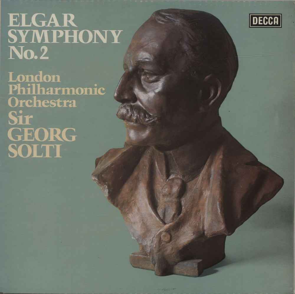 Edward Elgar Symphony No. 2 UK vinyl LP album (LP record) SXL6723