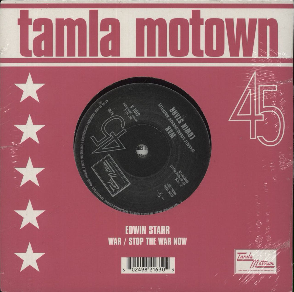 Edwin Starr War UK 7" vinyl single (7 inch record / 45) 9821630