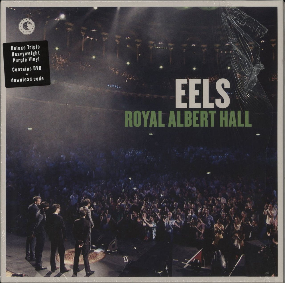 Eels Royal Albert Hall - Purple Translucent Vinyl + DVD - Shrink UK 3-LP vinyl record set (Triple LP Album) EWORKS1149LP