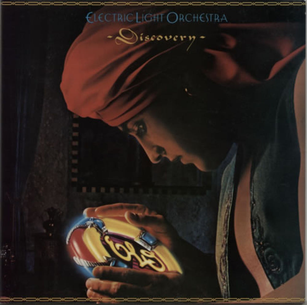 Electric Light Orchestra Discovery + Poster & Insert UK vinyl LP album (LP record) JETLX500