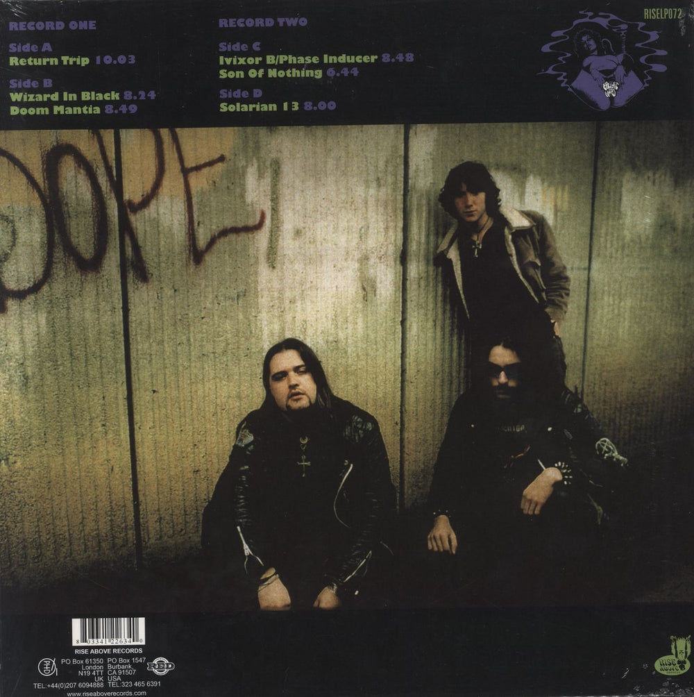 Electric Wizard Come My Fanatics.... - Open Shrink US 2-LP vinyl record set (Double LP Album) 803341226340