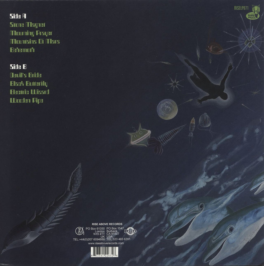 Electric Wizard Electric Wizard UK vinyl LP album (LP record) 803341226326